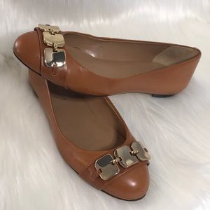 Talbots Women’s Flats, Camel Color, Size 5B
